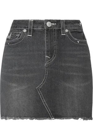True Religion BOTTOMWEAR - Denim skirts - on YOOX.com