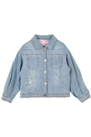 MONNALISA COATS & JACKETS - Denim outerwear - on YOOX.com