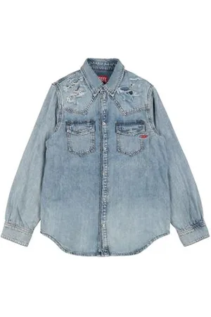 Diesel TOPWEAR - Denim shirts - on YOOX.com