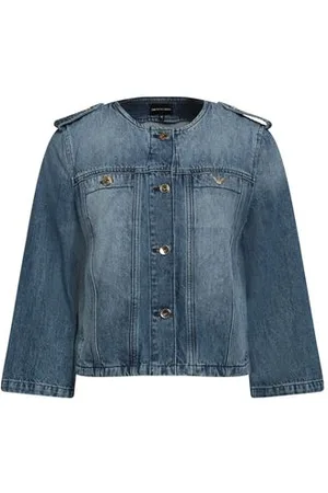 Emporio Armani COATS & JACKETS - Denim outerwear - on YOOX.com