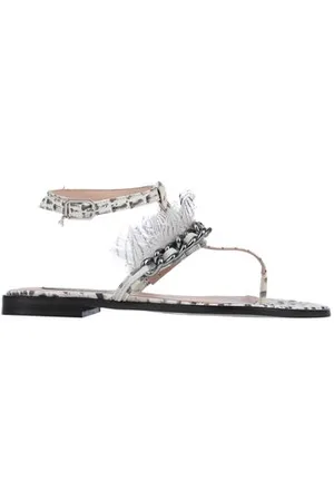 Patrizia Pepe FOOTWEAR - Thong sandals - on YOOX.com