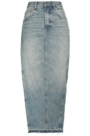 R13 BOTTOMWEAR - Denim skirts - on YOOX.com