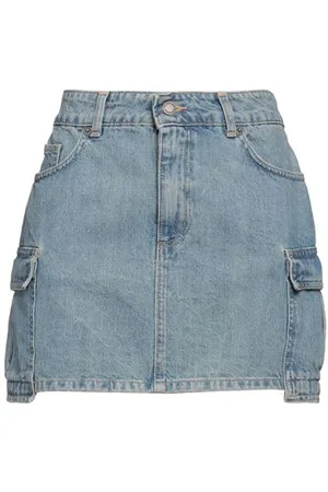 Motel BOTTOMWEAR - Denim skirts - on YOOX.com