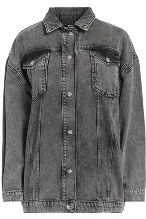 John Richmond COATS & JACKETS - Denim outerwear - on YOOX.com
