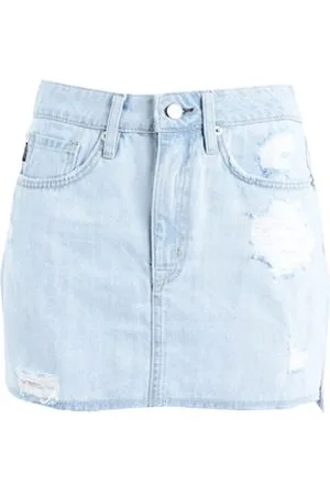 Superdry BOTTOMWEAR - Denim skirts - on YOOX.com
