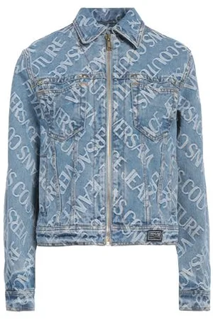 VERSACE COATS & JACKETS - Denim outerwear - on YOOX.com