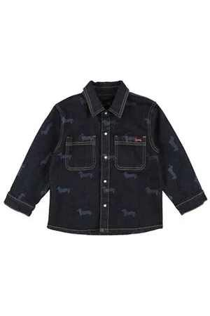 HARMONT&BLAINE TOPWEAR - Denim shirts - on YOOX.com