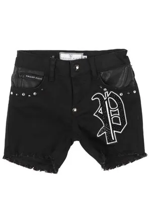Philipp Plein BOTTOMWEAR - Denim shorts - on YOOX.com