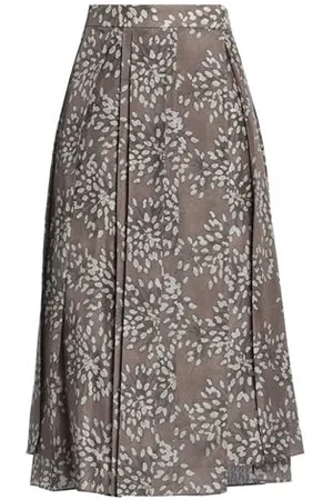 Brunello Cucinelli BOTTOMWEAR - Midi skirts - on YOOX.com