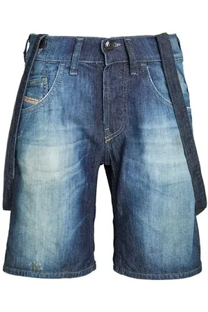 Diesel BOTTOMWEAR - Denim shorts - on YOOX.com