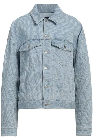 MUGLER COATS & JACKETS - Denim outerwear - on YOOX.com