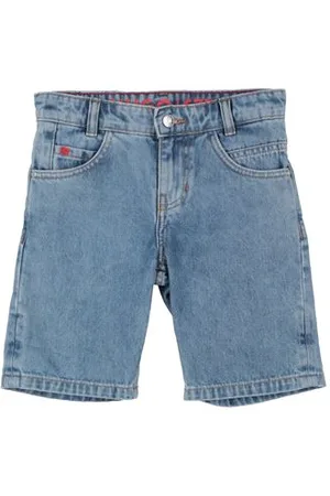 HUGO BOSS BOTTOMWEAR - Denim shorts - on YOOX.com