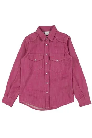 GIRO QUADRO TOPWEAR - Denim shirts - on YOOX.com