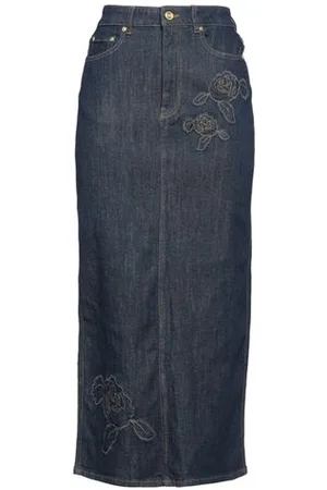 Ganni BOTTOMWEAR - Denim skirts - on YOOX.com