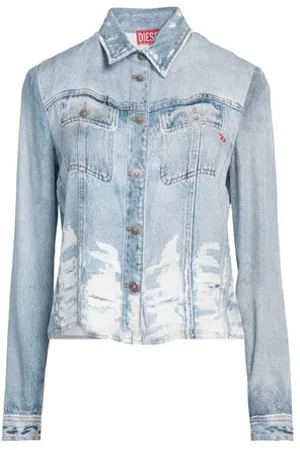 Diesel TOPWEAR - Denim shirts - on YOOX.com