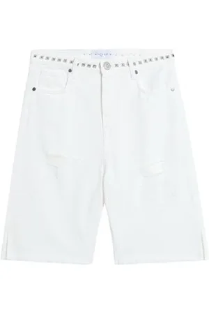 GAËLLE BOTTOMWEAR - Denim shorts - on YOOX.com