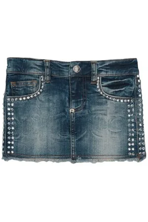 Philipp Plein BOTTOMWEAR - Denim skirts - on YOOX.com