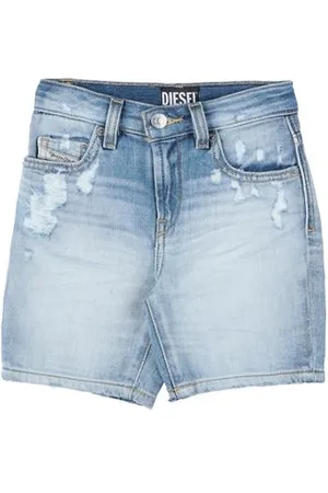 Diesel BOTTOMWEAR - Denim shorts - on YOOX.com