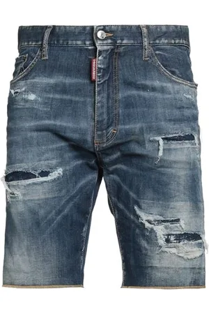 Dsquared2 BOTTOMWEAR - Denim shorts - on YOOX.com