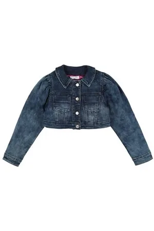 MONNALISA COATS & JACKETS - Denim outerwear - on YOOX.com