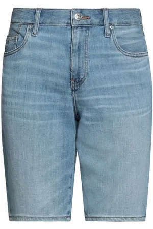 Armani Exchange BOTTOMWEAR - Denim shorts - on YOOX.com