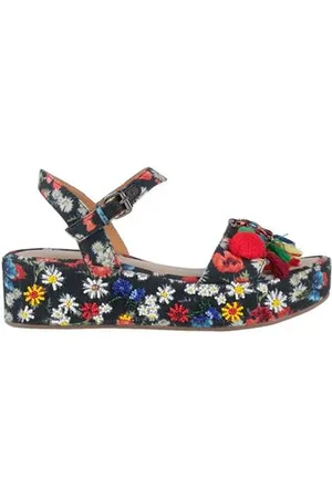 Coral Blue FOOTWEAR - Sandals - on YOOX.com