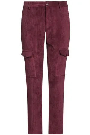 GREY DANIELE ALESSANDRINI BOTTOMWEAR - Trousers - on YOOX.com