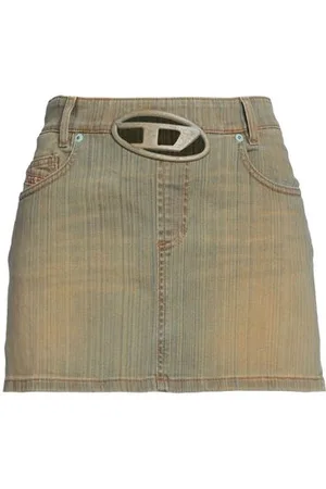 Diesel BOTTOMWEAR - Denim skirts - on YOOX.com