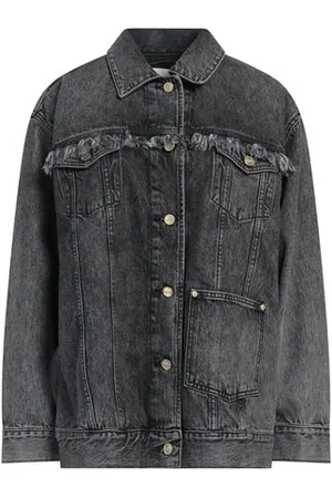 Ganni COATS & JACKETS - Denim outerwear - on YOOX.com