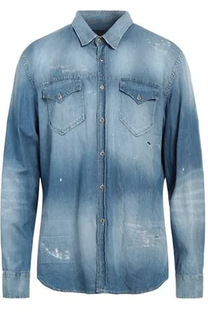 John Richmond TOPWEAR - Denim shirts - on YOOX.com