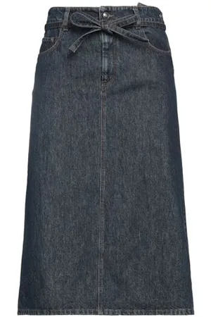 Sportmax BOTTOMWEAR - Denim skirts - on YOOX.com