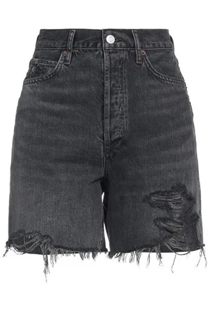 AGOLDE BOTTOMWEAR - Denim shorts - on YOOX.com