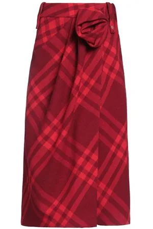 Burberry BOTTOMWEAR - Midi skirts - on YOOX.com