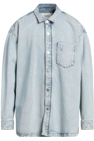 Ami TOPWEAR - Denim shirts - on YOOX.com