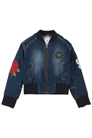 Philipp Plein COATS & JACKETS - Denim outerwear - on YOOX.com