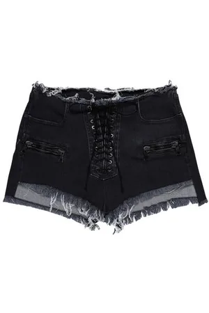 BEN TAVERNITI BOTTOMWEAR - Denim shorts - on YOOX.com
