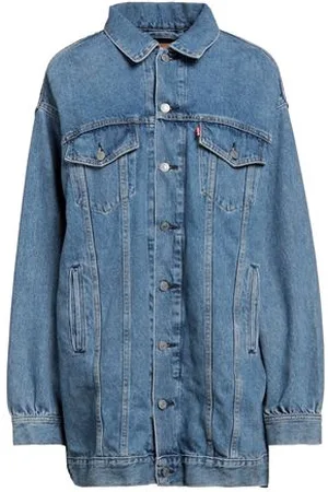Ganni COATS & JACKETS - Denim outerwear - on YOOX.com