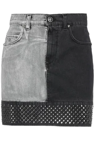 John Richmond BOTTOMWEAR - Denim skirts - on YOOX.com