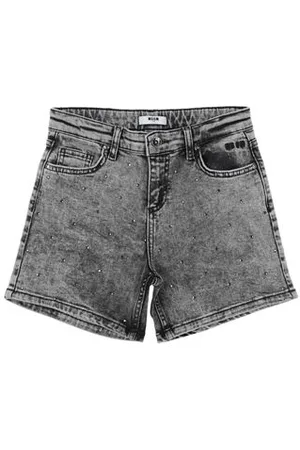 Msgm BOTTOMWEAR - Denim shorts - on YOOX.com
