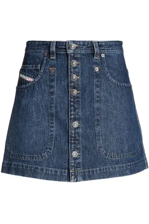 Diesel BOTTOMWEAR - Denim skirts - on YOOX.com