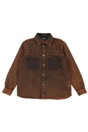 VERSACE TOPWEAR - Denim shirts - on YOOX.com
