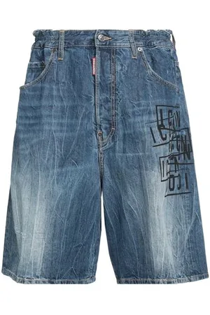 Dsquared2 BOTTOMWEAR - Denim shorts - on YOOX.com