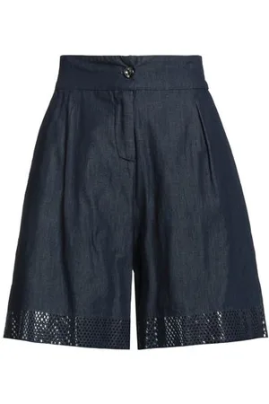 ANGELO MARANI BOTTOMWEAR - Denim shorts - on YOOX.com