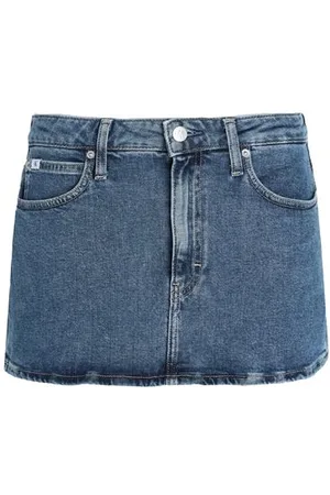 Calvin Klein BOTTOMWEAR - Denim skirts - on YOOX.com