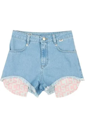 GCDS BOTTOMWEAR - Denim shorts - on YOOX.com
