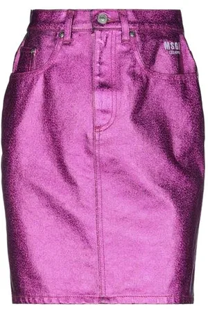 Msgm BOTTOMWEAR - Denim skirts - on YOOX.com