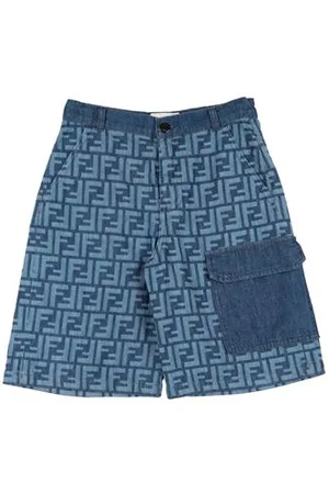 Fendi BOTTOMWEAR - Denim shorts - on YOOX.com
