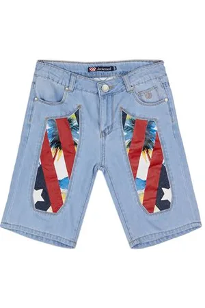 Jeckerson BOTTOMWEAR - Denim shorts - on YOOX.com