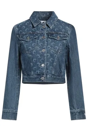 Marine Serre COATS & JACKETS - Denim outerwear - on YOOX.com