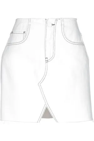 P_JEAN BOTTOMWEAR - Denim skirts - on YOOX.com